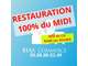Vente restaurant d’exception midi exclusif dept 76