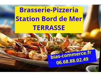 Vente brasserie pizzeria terrasse bord de mer 76