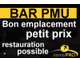 Vente bar PMU terrasse idéalement placé à Lyon