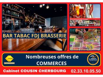 Vente bar brasserie tabac à Cherbourg en Cotentin