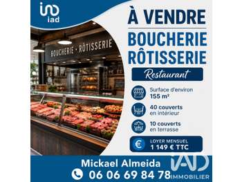 Vente boucherie charcuterie restaurant à Chaville