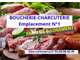 Vente boucherie charcuterie dept Eure empl N°1