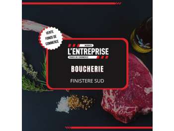 À vendre boucherie de référence empl N°1 Quimper