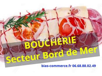 Vente boucherie-charcuterie région bord de mer 76