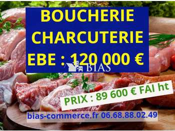 BOUCHERIE à saisir ! EBE : 120 000 € vendu 89 600