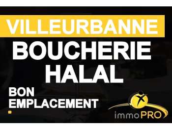 Vente boucherie halal bien équipée à Villeurbanne