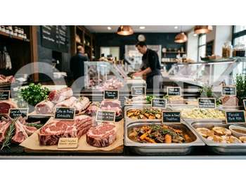 Boucherie à vendre empl premium sur Capbreton