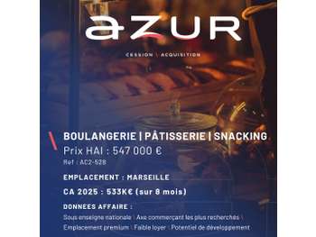 VENTE Boulangerie Snacking Emplacement n°1