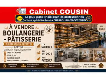 Vente boulangerie pâtisserie Cherbourg-en-Cotentin
