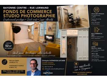 Vente FDC photographie à Bayonne centre