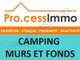 Vente camping 3 *** murs et FDC Sud de la France