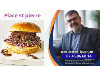 AV restaurant 100m² à Toulouse place Saint-Pierre