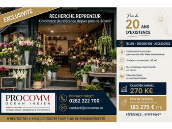 FDC fleurs décoration à vendre à l'Etang-Salé