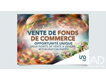 Vente 2 FDC restauration rapide à Montauban