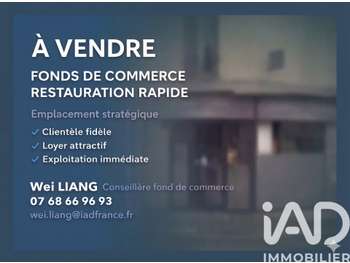 Cède restauration rapide à emporter Ivry-sur-Seine