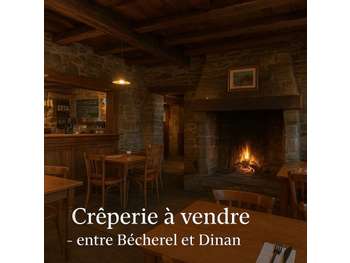 Crêperie à vendre entre Dinan et Becherel