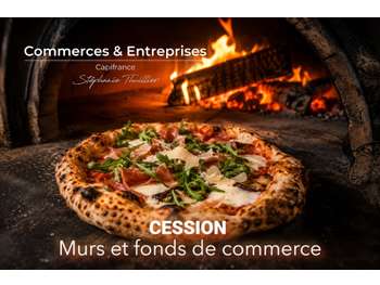 Restaurant pizzeria murs et fonds Pays d'Aubagne