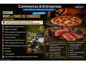 Vente Entreprises  Cr&ecirc;perie - Pizzeria ROQUEVAIRE