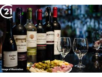 Vente cave à vins épicerie fine ville dynamique 11