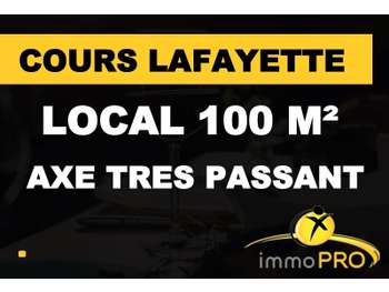 AV local bien agencé belle visibilité 80m² Lyon 3