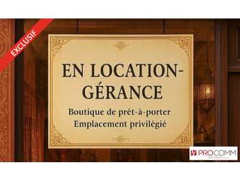 Location gérance avec option achat FDC Saint-Denis