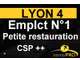 Vente local de 39m² emplacement N°1 à Lyon