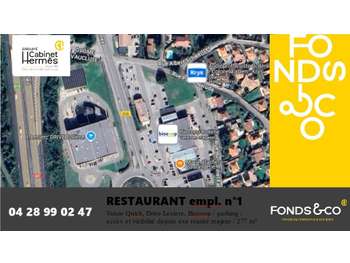 AV restaurant empl N°1 zone comm à St Paul (26)