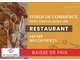 Vente FDC restaurant à Saint-Etienne centre