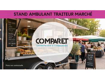 Vente FDC traiteur ambulant sur marché en Savoie