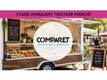 Vente FDC traiteur ambulant sur marché en Savoie
