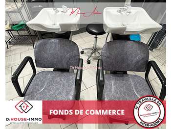 Cède salon de coiffure rénové en village calme 86