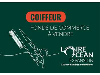 Cède salon de coiffure emplac N°1 à Pornic centre