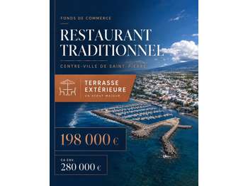 AV restaurant traditionnel centre de Saint-Pierre