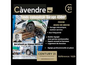 Vente garage mécanique proche de Bourg en Bresse