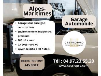 AV garage automobile sous enseigne Alpes Maritimes