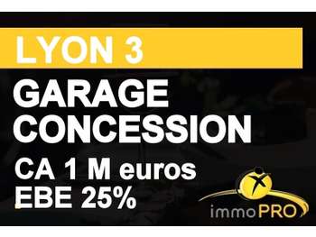 A vendre garage concession à Lyon intramuros
