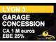 A vendre garage concession à Lyon intramuros