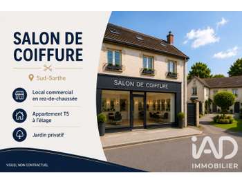 Vente salon de coiffure au coeur de Le Lude