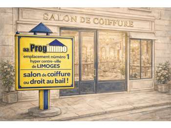 Vente salon de coiffure sur empl N°1 à Limoges