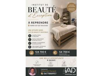Vente institut de beauté d’exception à Toulouse