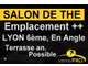 AV salon de thé superbe emplacement d' angle 69006