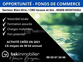 Vente boutique CBD à Montaigu empl stratégique