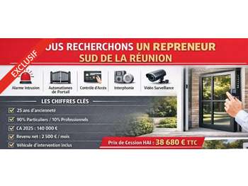 FDC Alarme intrusion à vendre St Pierre la Réunion