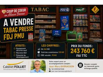 AV FDC tabac presse FDJ PMU 70m² Alsace Bossue