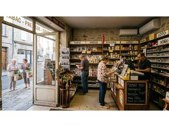AV tabac presse épicerie ville très fréquentée 63