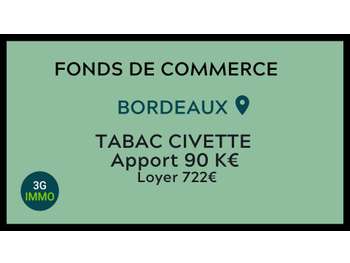 Vente civette dans très bon quartier de Bordeaux