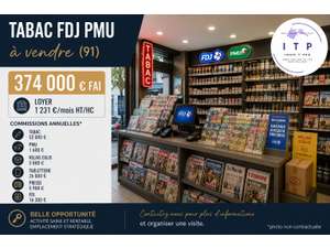 Vente  Tabac - Presse - Loto Montgeron