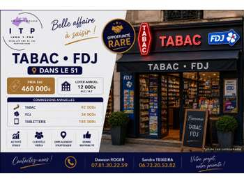 AV magnifique tabac presse FDJ périphérie Reims
