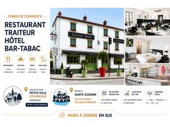Vente hôtel bar tabac traiteur à Neau