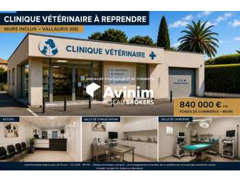 Clinique vétérinaire à reprendre à Vallauris